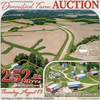 252.8 Acre Grant County Farm Sells for $3,468,000 at Auction