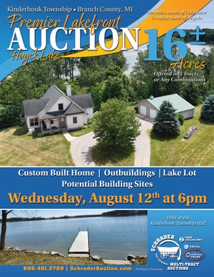 Sold: REAL ESTATE AUCTION - 16+/-ACRES OFFERED IN 3 TRACTS IN BRANCH COUNTY, MICHIGAN - 511 E Southern Rd., Coldwater, MI 49036 - Branch County, Michigan