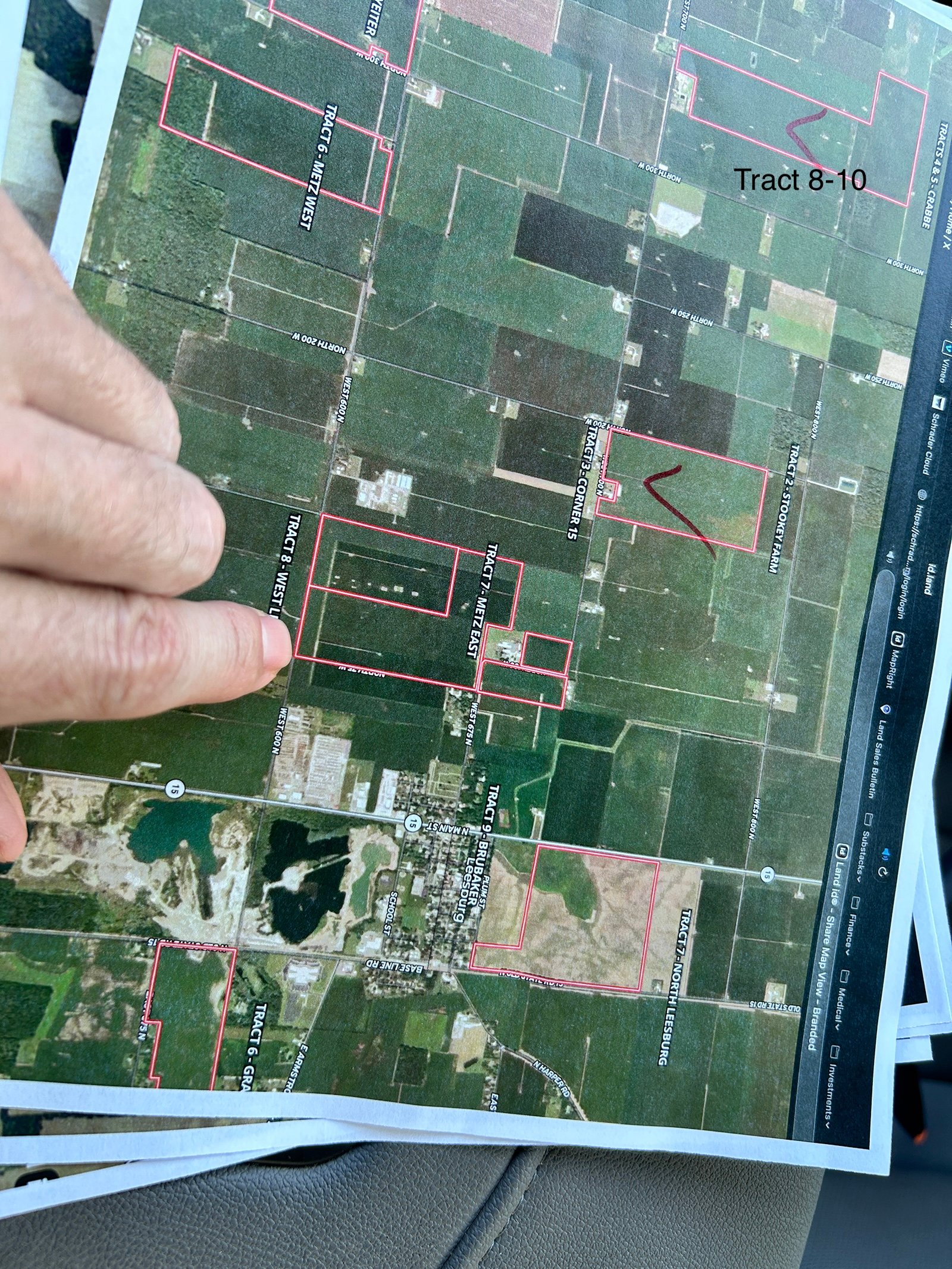Tract 8-10 - LAND AUCTION - 1,803.33+/-ACRES OFFERED IN 18 TRACTS IN KOSCIUSKO AND ELKHART COUNTY, INDIANA