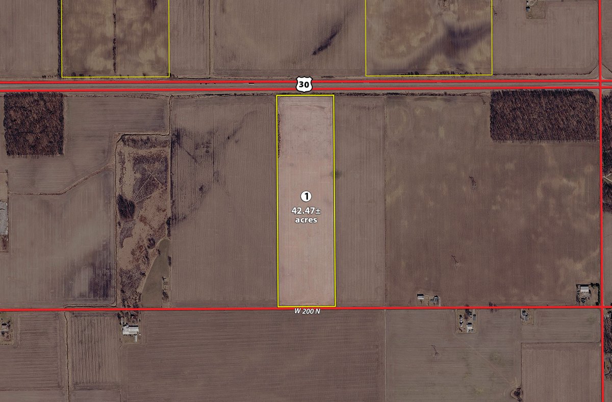 Tract 1 - LAND AUCTION - 1,803.33+/-ACRES OFFERED IN 18 TRACTS IN KOSCIUSKO AND ELKHART COUNTY, INDIANA