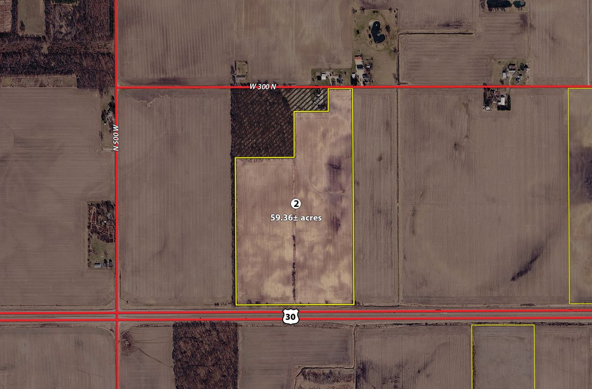 Tract 2 - LAND AUCTION - 1,803.33+/-ACRES OFFERED IN 18 TRACTS IN KOSCIUSKO AND ELKHART COUNTY, INDIANA