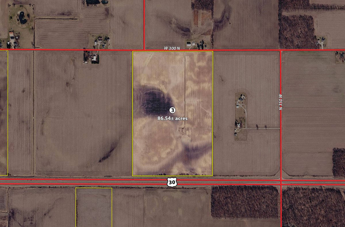 Tract 3 - LAND AUCTION - 1,803.33+/-ACRES OFFERED IN 18 TRACTS IN KOSCIUSKO AND ELKHART COUNTY, INDIANA
