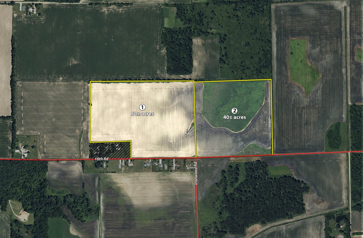 Tract 1-2 - QUALITY LAND AUCTION - 249.5+/-ACRES OFFERED IN 9 TRACTS IN MARSHALL COUNTY, INDIANA