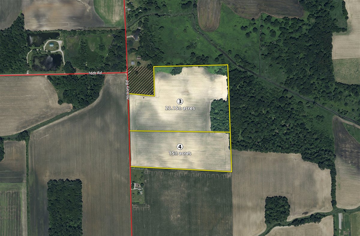 Tract 3-4 - QUALITY LAND AUCTION - 249.5+/-ACRES OFFERED IN 9 TRACTS IN MARSHALL COUNTY, INDIANA