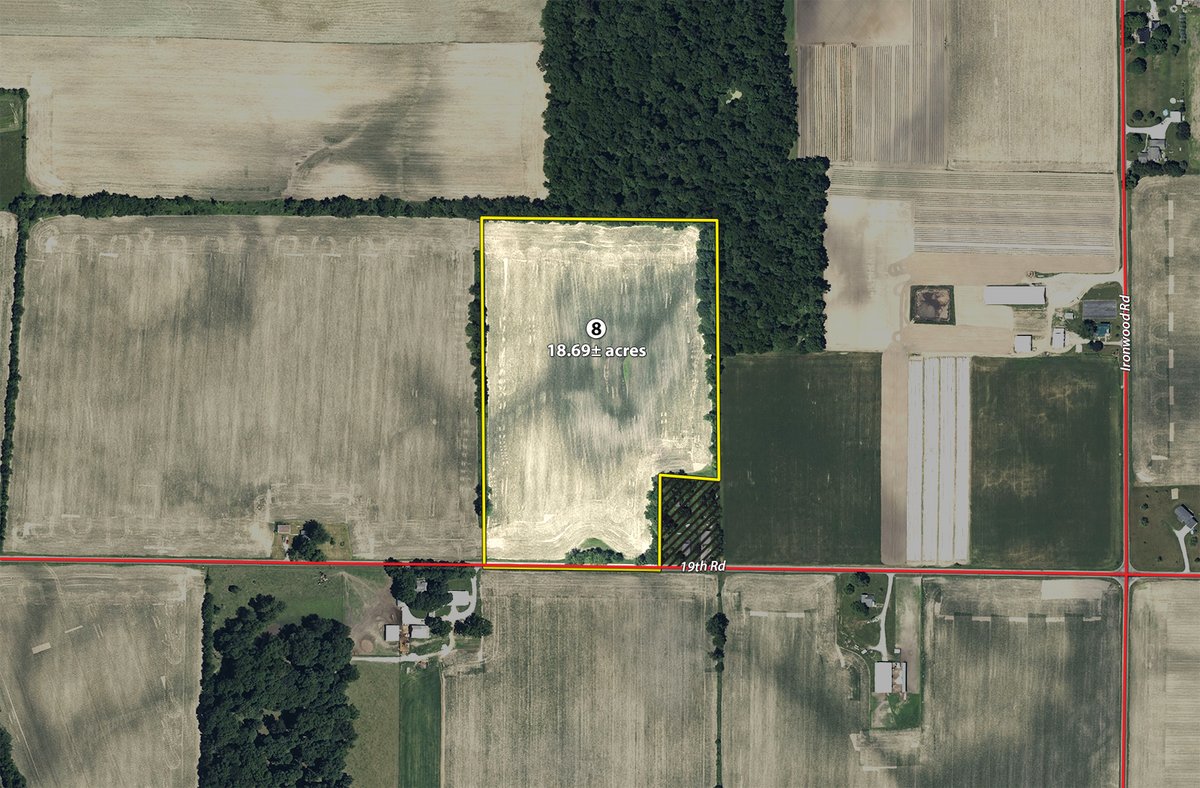 Tract 8 - QUALITY LAND AUCTION - 249.5+/-ACRES OFFERED IN 9 TRACTS IN MARSHALL COUNTY, INDIANA