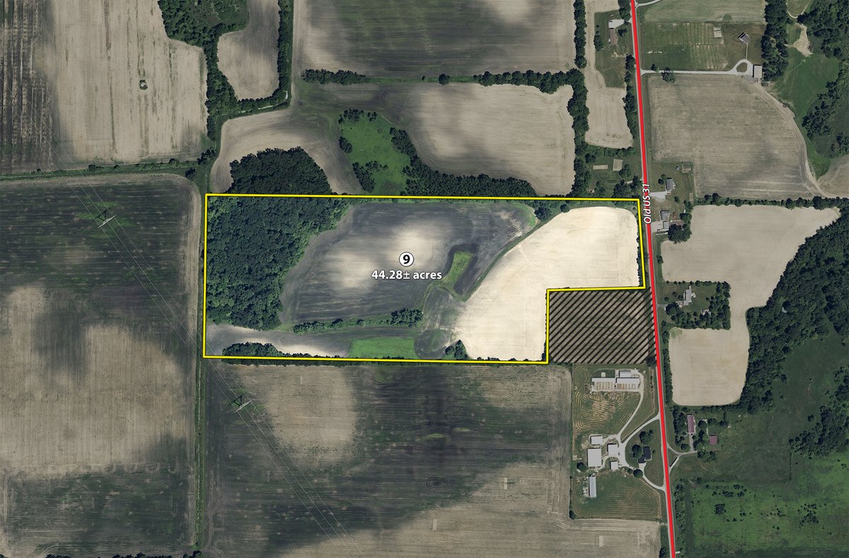 Tract 9 - QUALITY LAND AUCTION - 249.5+/-ACRES OFFERED IN 9 TRACTS IN MARSHALL COUNTY, INDIANA