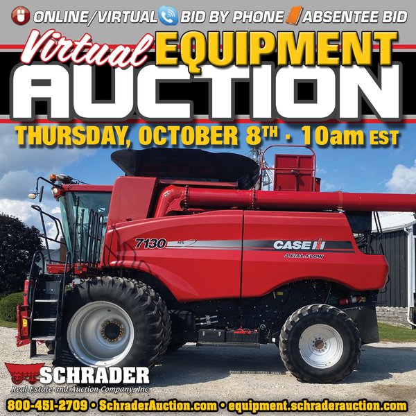 OCTOBER CONSIGNMENT VIRTUAL FARM EQUIPMENT AUCTION - Various Locations