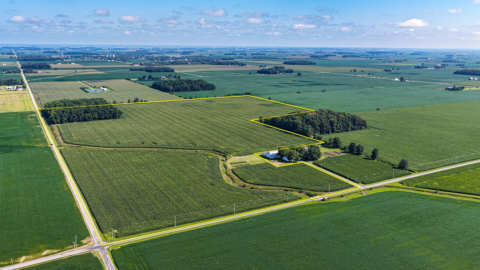 Property photo 1 - FARMLAND AUCTION - 95.9+/-ACRES OFFERED IN 5 TRACTS IN ALLEN COUNTY, INDIANA