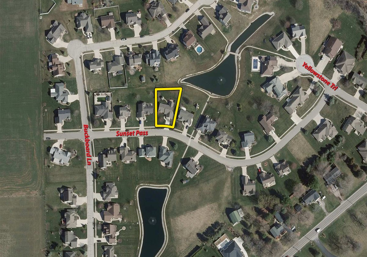 Tract map - REAL ESTATE AUCTION IN ALLEN COUNTY, INDIANA