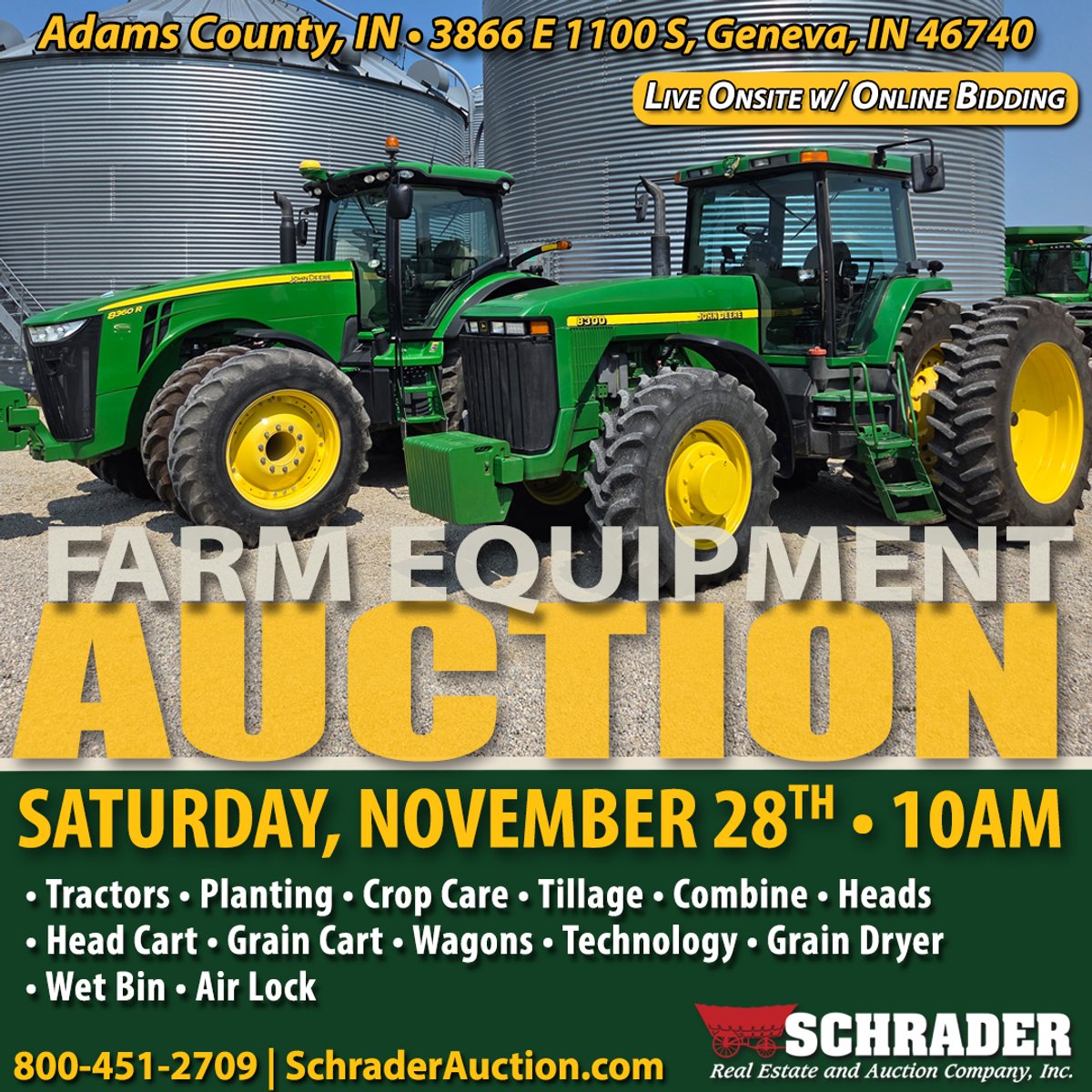 Team Building Directions.pdf FARM EQUIPMENT AUCTION - FARM EQUIPMENT AUCTION IN ADAMS COUNTY ...