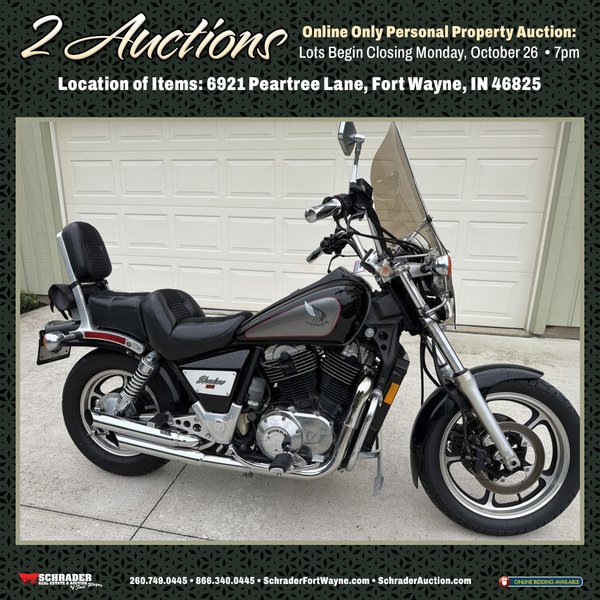 TIMED ONLINE ONLY PERSONAL PROPERTY AUCTION IN ALLEN COUNTY, INDIANA