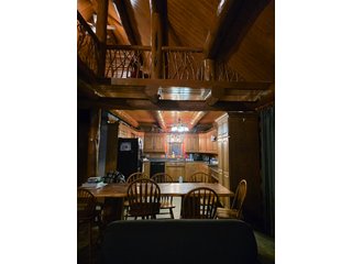 Beautiful, Secluded Setting Southwest of Huntington
8.03+/- Acres with Access from County Road 400 W
House is a 3,900 square foot, log home built in 2004.
<li>4 BEDROOMS
<li>4 BATHS
<li>2 CAR GARAGE
<li>LARGE WOOD DECK
<li>1.5+/- ACRE POND
<li>1,232 SQUARE FOOT POLE BARN
<li>BUILT IN 2007. CONCRETE FLOOR WITH ATTIC TRUSSES. - REAL ESTATE FOR SALE - 8.03+/-ACRES IN HUNTINGTON COUNTY, INDIANA