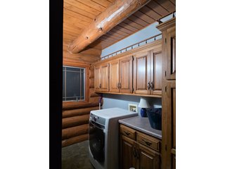 Beautiful, Secluded Setting Southwest of Huntington
8.03+/- Acres with Access from County Road 400 W
House is a 3,900 square foot, log home built in 2004.
<li>4 BEDROOMS
<li>4 BATHS
<li>2 CAR GARAGE
<li>LARGE WOOD DECK
<li>1.5+/- ACRE POND
<li>1,232 SQUARE FOOT POLE BARN
<li>BUILT IN 2007. CONCRETE FLOOR WITH ATTIC TRUSSES. - REAL ESTATE FOR SALE - 8.03+/-ACRES IN HUNTINGTON COUNTY, INDIANA