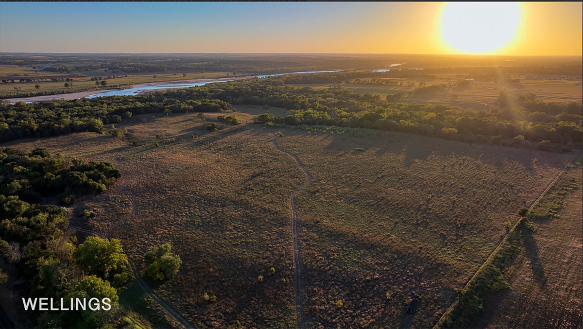 Listing brochure cover - The Lost Creek 158 - Perkins, Oklahoma