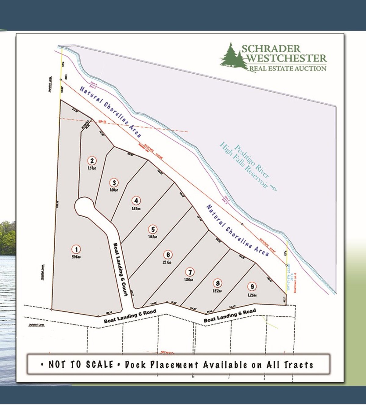 Boat Landing 6 - 97 PRESTIGIOUS BUILDING SITES ALONG THE PESHTIGO RIVER & RESERVOIRS IN MARINETTE COUNTY, WISCONSIN