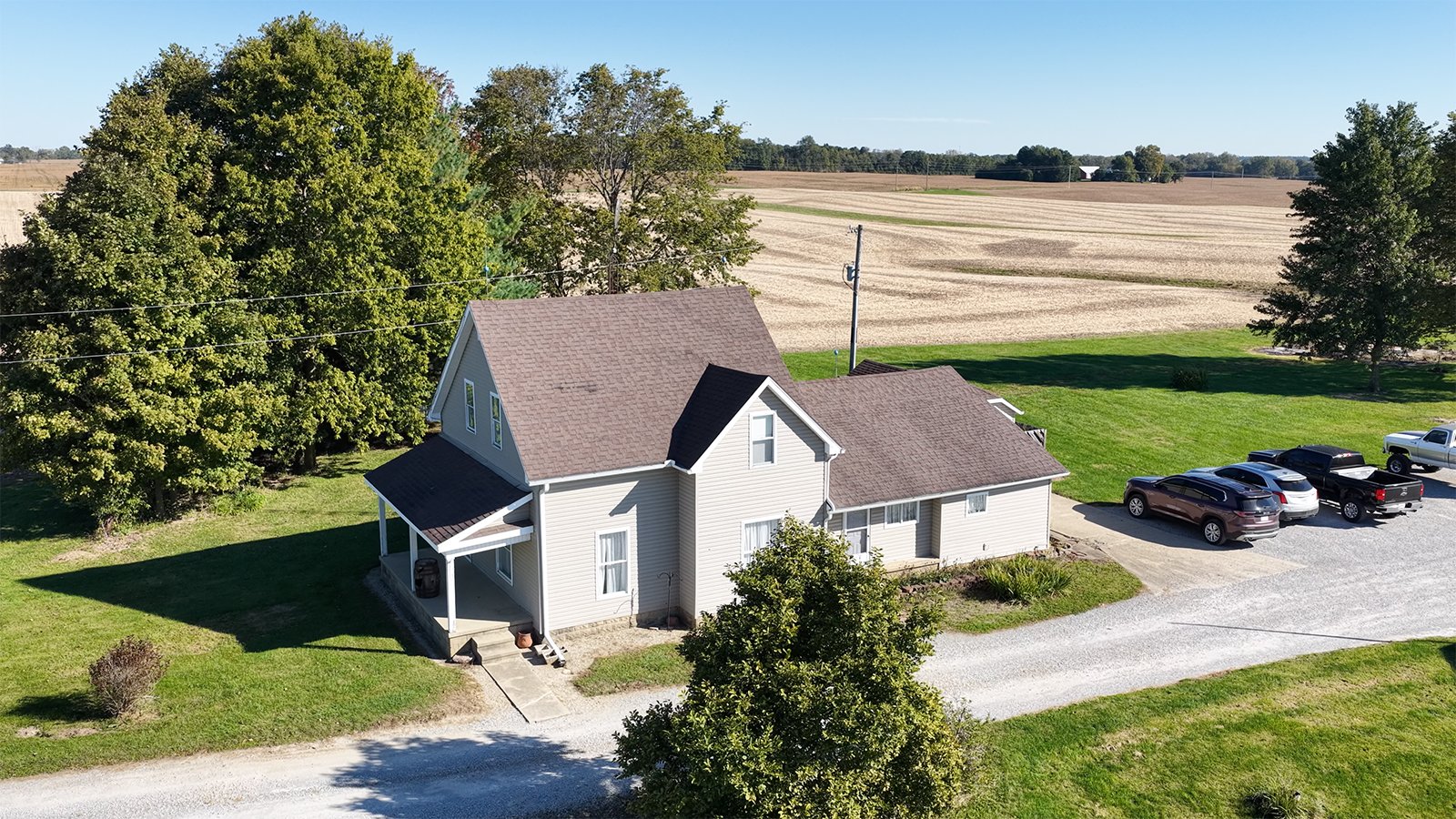 Property photo 2 - LAND AND FARMSTEAD AUCTION - 80+/-ACRES OFFERED IN 4 TRACTS IN WAYNE COUNTY, INDIANA