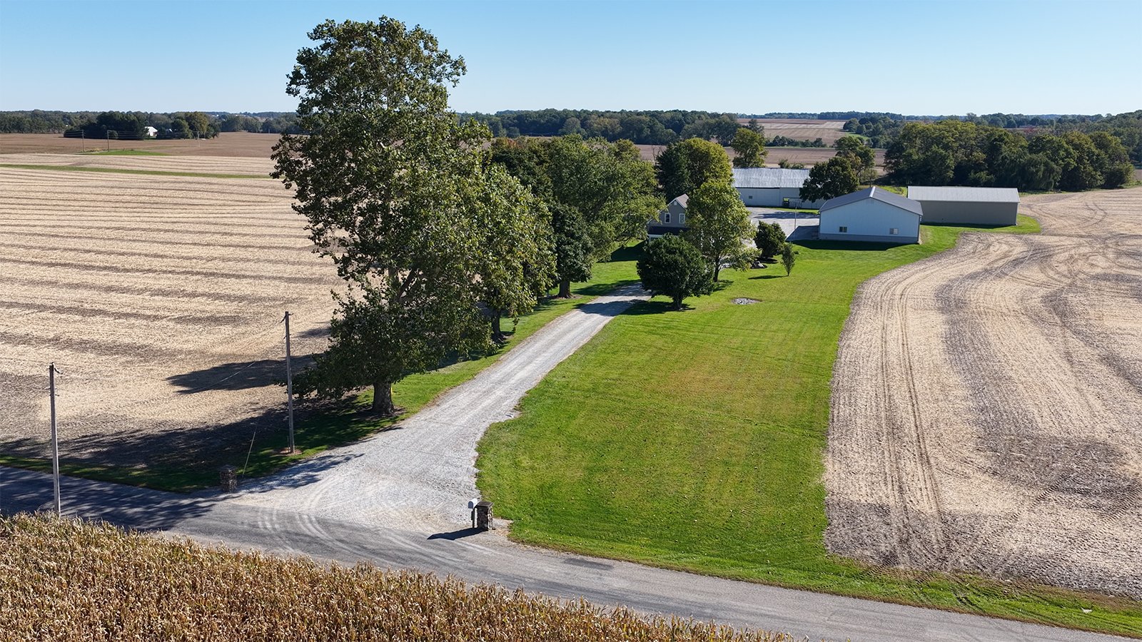 Property photo 5 - LAND AND FARMSTEAD AUCTION - 80+/-ACRES OFFERED IN 4 TRACTS IN WAYNE COUNTY, INDIANA