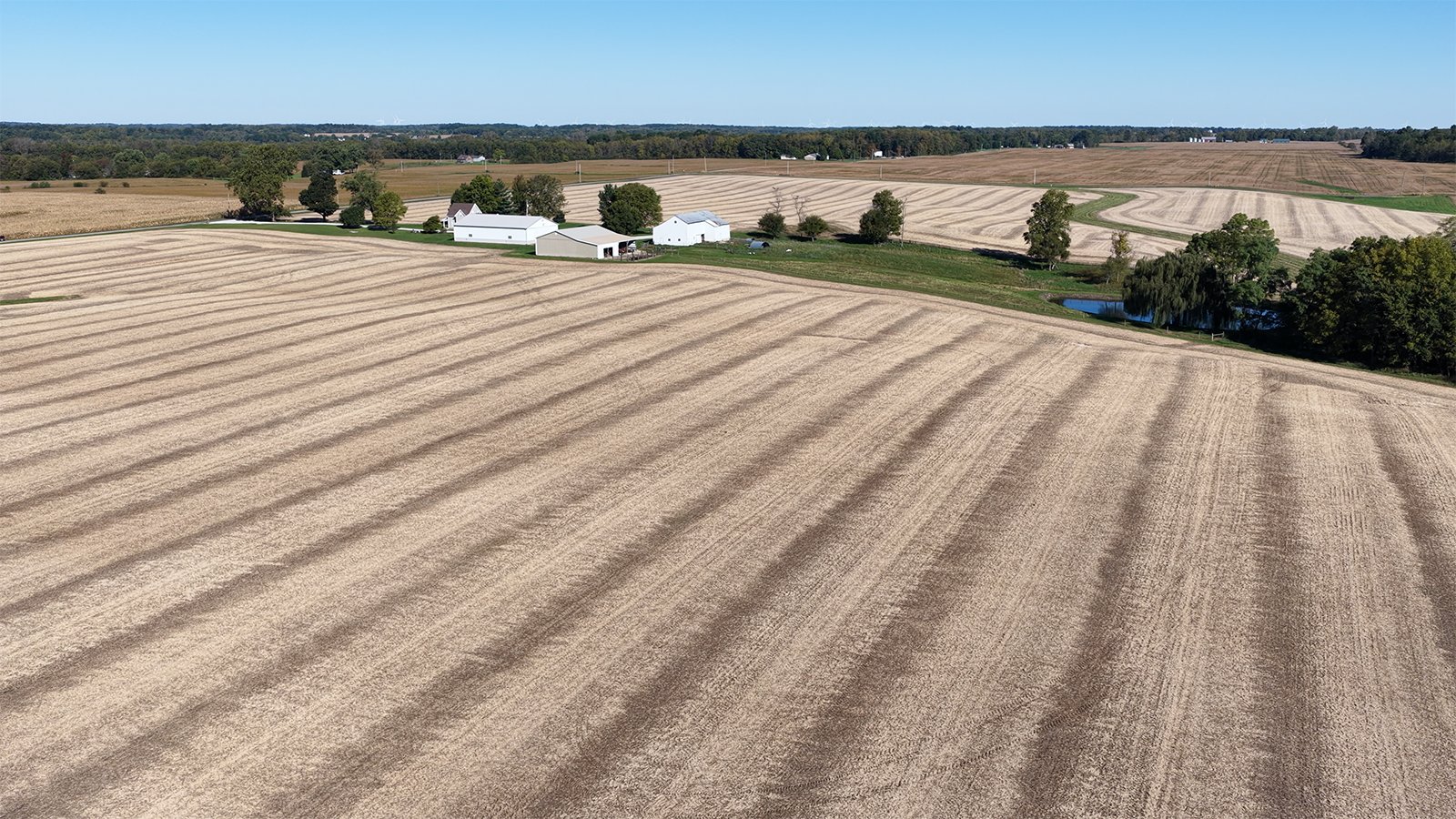 Property photo 8 - LAND AND FARMSTEAD AUCTION - 80+/-ACRES OFFERED IN 4 TRACTS IN WAYNE COUNTY, INDIANA