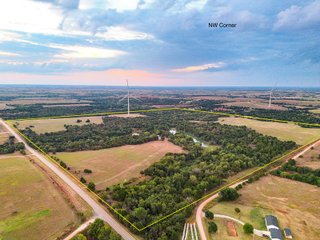 Property photo 1 - LAND AUCTION - 160+/-ACRES & WIND ENERGY OFFERED IN 4 TRACTS IN OKLAHOMA