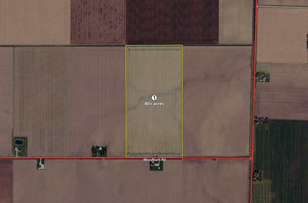 Tract 1 - LAND AUCTION - 150+/-ACRES OFFERED IN 6 TRACTS IN ALLEN COUNTY, INDIANA