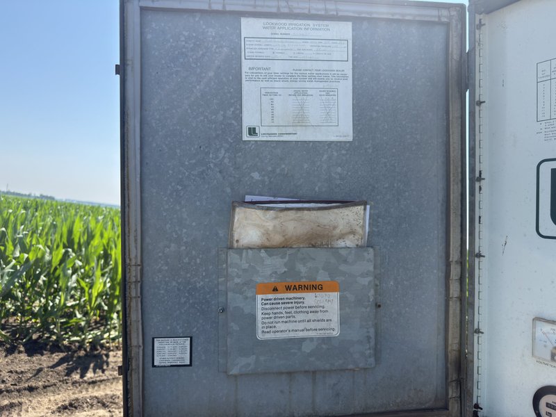 Tract 14, North pivot: Inside of the panel door