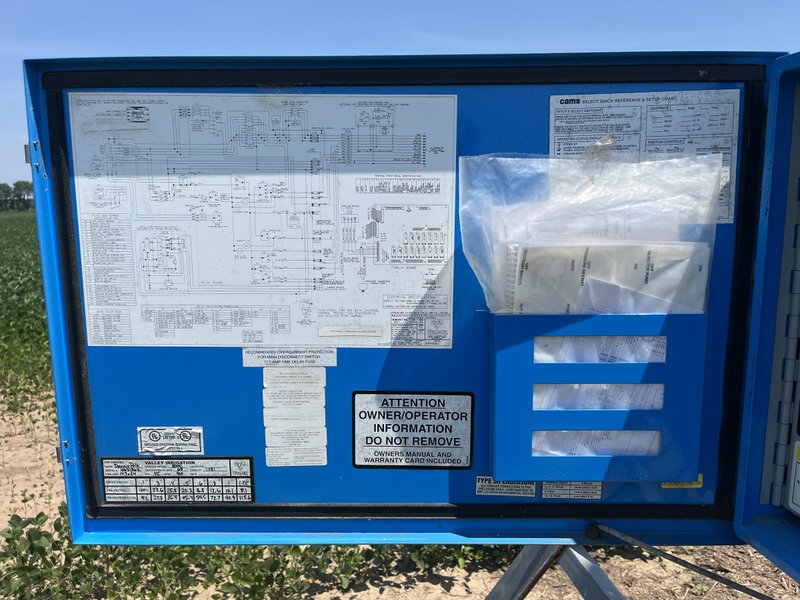 Tract 5, Center pivot: Inside of the panel door